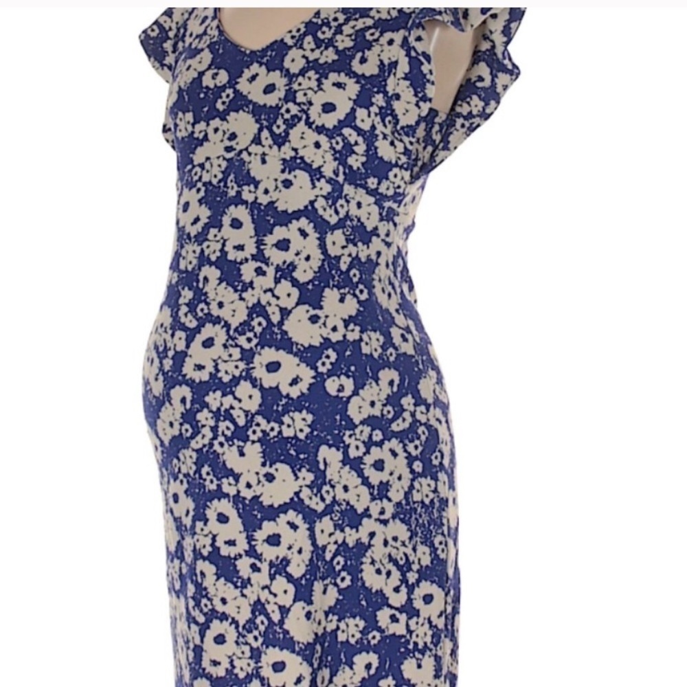 Maternal America Blue Floral shift dress